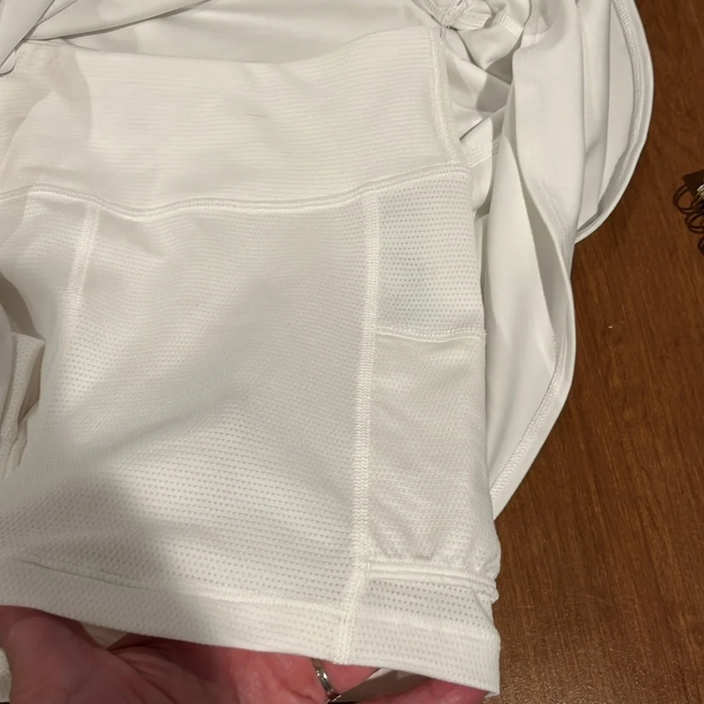 NWT Athleta Girl White Swing Dress Size L/12.